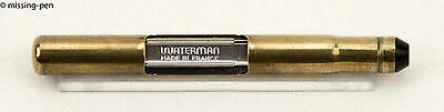 Waterman Metal Push- Converter For Vintage Cf Models, + Lady + Sheaffer Silmline